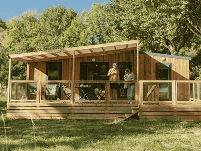 Cliquez pour découvrir toutes les photos de l'HÉBERGEMENT ! chalet - Slow Village Saint-Cybranet photo 5