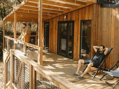 Cliquez pour découvrir toutes les photos de l'HÉBERGEMENT ! chalet - Slow Village Saint-Cybranet photo 6