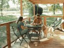 Cliquez pour découvrir toutes les photos de l'HÉBERGEMENT ! chalet - camping Slow Village Saint-Cybranet photo 7