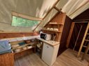 Cliquez pour découvrir toutes les photos de l'HÉBERGEMENT ! tente en toile et bois - camping Xtrem Village photo 2