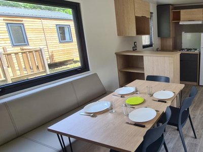 Cliquez pour découvrir toutes les photos de l'HÉBERGEMENT ! mobil-home - Village Des Bons-Hommes Au Pré Cathare photo 5