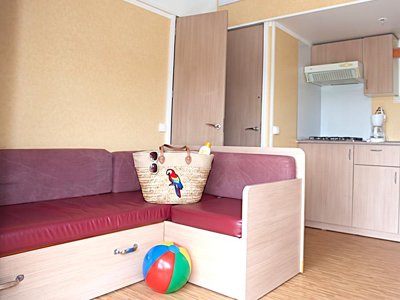 Cliquez pour découvrir toutes les photos de l'HÉBERGEMENT ! mobil-home - Village Des Bons-Hommes Au Pré Cathare photo 3