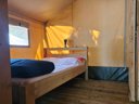 Cliquez pour découvrir toutes les photos de l'HÉBERGEMENT ! tente en toile et bois - camping Vodatent Luna Del Monte photo 7