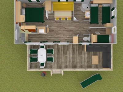 Cliquez pour découvrir toutes les photos de l'HÉBERGEMENT ! mobil-home - Bi Village photo 10