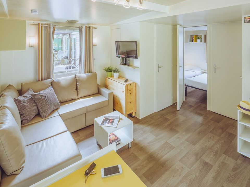Cliquez pour découvrir toutes les photos de l'HÉBERGEMENT ! mobil-home - Bi Village photo 4