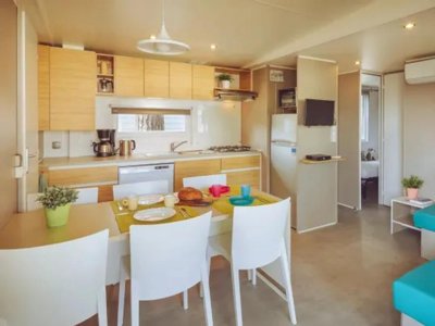 Cliquez pour découvrir toutes les photos de l'HÉBERGEMENT ! mobil-home - Bi Village photo 4