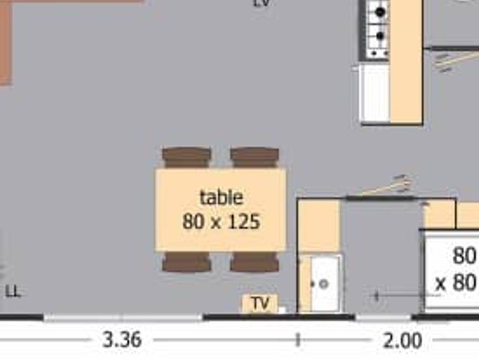 mobil-home - établissement La Garangeoire photo 5
