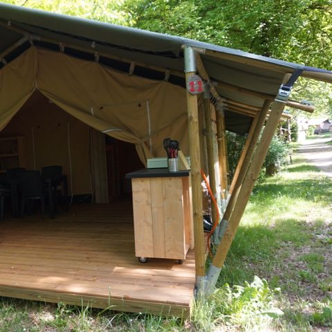tente toile et bois - Vodatent Pittoresque photo 1