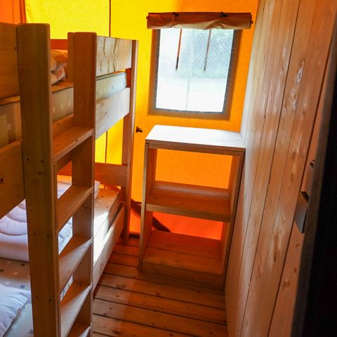 Cliquez pour découvrir toutes les photos de l'HÉBERGEMENT ! tente toile et bois - Vodatent Pittoresque photo 5