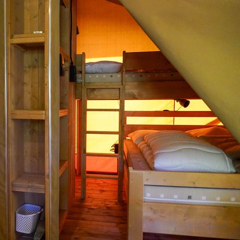 Cliquez pour découvrir toutes les photos de l'HÉBERGEMENT ! tente toile et bois - Vodatent Pittoresque photo 3