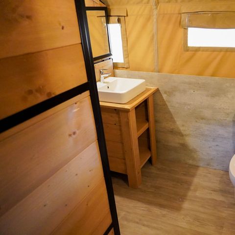 Cliquez pour découvrir toutes les photos de l'HÉBERGEMENT ! tente toile et bois - Vodatent Pittoresque photo 5