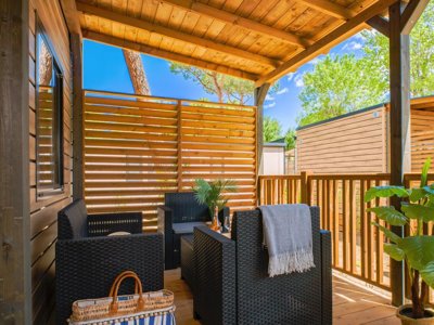 Cliquez pour découvrir toutes les photos de l'HÉBERGEMENT ! mobil-home - Le Mimose Family Resort photo 5