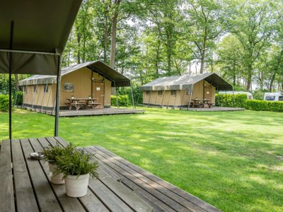 Cliquez pour découvrir toutes les photos de l'HÉBERGEMENT ! tente toile et bois - Recreatiepark Den Blanken photo 6