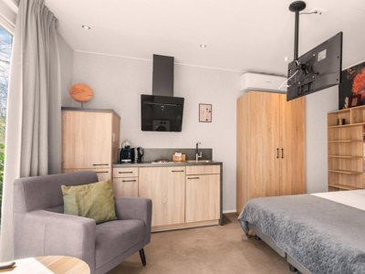 Cliquez pour découvrir toutes les photos de l'HÉBERGEMENT ! mini-maison - Vakantiehoeve Si-Es-An photo 8