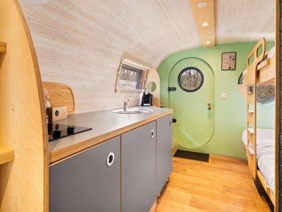 Cliquez pour découvrir toutes les photos de l'HÉBERGEMENT ! hébergement insolite - Vakantiehoeve Si-Es-An photo 9
