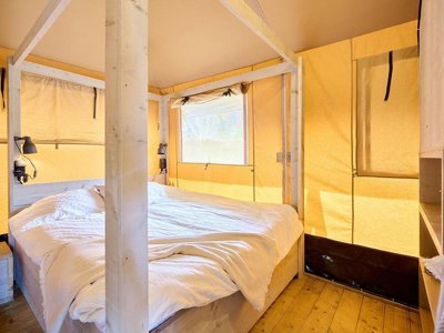 Cliquez pour découvrir toutes les photos de l'HÉBERGEMENT ! tente en toile et bois - Vakantiehoeve Si-Es-An photo 5