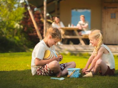 Cliquez pour découvrir toutes les photos de l'HÉBERGEMENT ! tente en toile et bois - Vakantiehoeve Si-Es-An photo 7