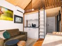 Cliquez pour découvrir toutes les photos de l'HÉBERGEMENT ! mini-maison - village vacances Vakantiehoeve Si-Es-An photo 4