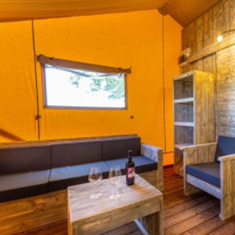 Cliquez pour découvrir toutes les photos de l'HÉBERGEMENT ! tente toile et bois - Glamping Tenuta Regina photo 5