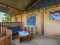 Cliquez pour découvrir toutes les photos de l'HÉBERGEMENT ! tente toile et bois - établissement Glamping Tenuta Regina photo 4
