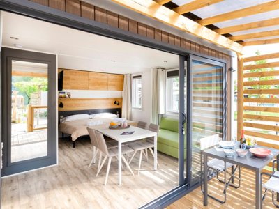 Cliquez pour découvrir toutes les photos de l'HÉBERGEMENT ! mobil-home - Lago Idro Glamping Boutique photo 2