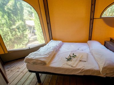 Cliquez pour découvrir toutes les photos de l'HÉBERGEMENT ! tente - Lago Idro Glamping Boutique photo 7