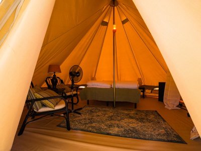 Cliquez pour découvrir toutes les photos de l'HÉBERGEMENT ! tente - Sivinos Boutique photo 3
