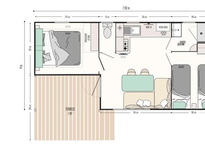 Cliquez pour découvrir toutes les photos de l'HÉBERGEMENT ! mobil-home - Trasimeno Glamping Resort photo 4