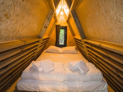 Cliquez pour découvrir toutes les photos de l'HÉBERGEMENT ! tente en toile et bois - Trasimeno Glamping Resort photo 7