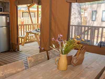Cliquez pour découvrir toutes les photos de l'HÉBERGEMENT ! tente - Trasimeno Glamping Resort photo 5