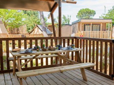 Cliquez pour découvrir toutes les photos de l'HÉBERGEMENT ! tente - Trasimeno Glamping Resort photo 9
