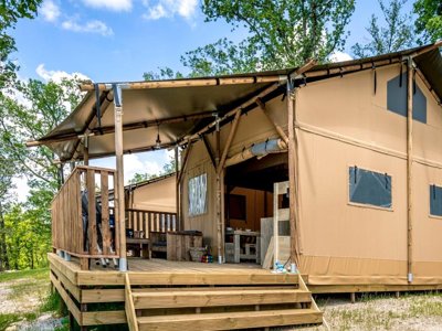 Cliquez pour découvrir toutes les photos de l'HÉBERGEMENT ! tente - Trasimeno Glamping Resort photo 2