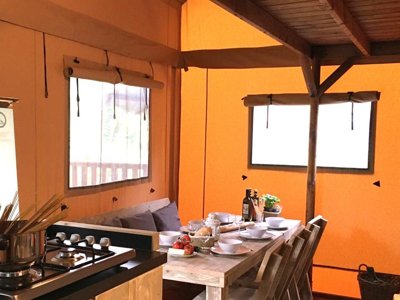 Cliquez pour découvrir toutes les photos de l'HÉBERGEMENT ! tente - Trasimeno Glamping Resort photo 8
