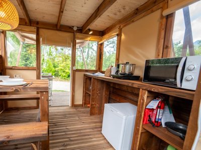 Cliquez pour découvrir toutes les photos de l'HÉBERGEMENT ! tente - Vallicella Glamping Resort photo 5