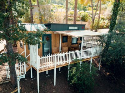 Cliquez pour découvrir toutes les photos de l'HÉBERGEMENT ! mini-maison - Vallicella Glamping Resort photo 6
