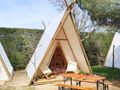 Cliquez pour découvrir toutes les photos de l'HÉBERGEMENT ! tente toile et bois - établissement Kampaoh El Palmar photo 2