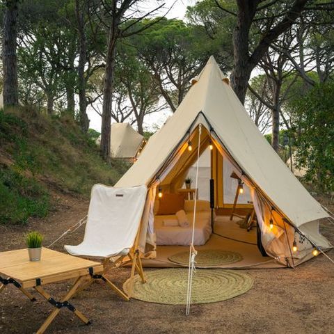 tente toile et bois - Kampaoh Calella photo 3