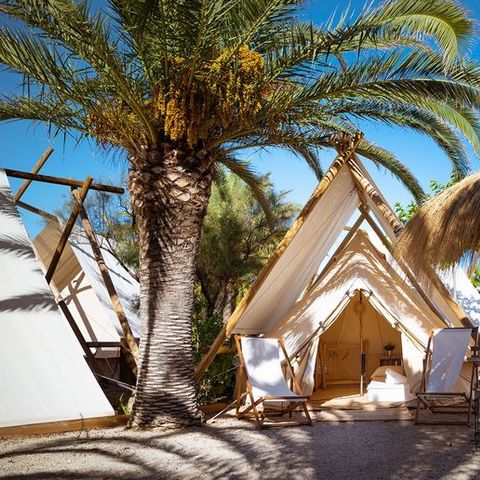 tente toile et bois - Kampaoh Costa Dorada photo 1