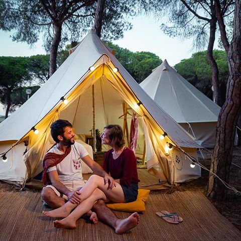 tente toile et bois - Kampaoh El Rocio photo 3