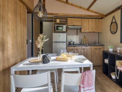 Cliquez pour découvrir toutes les photos de l'HÉBERGEMENT ! chalet - Slow Village La Roque-sur-Cèze photo 6