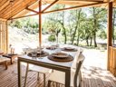 Cliquez pour découvrir toutes les photos de l'HÉBERGEMENT ! chalet - camping Slow Village La Roque-sur-Cèze photo 3