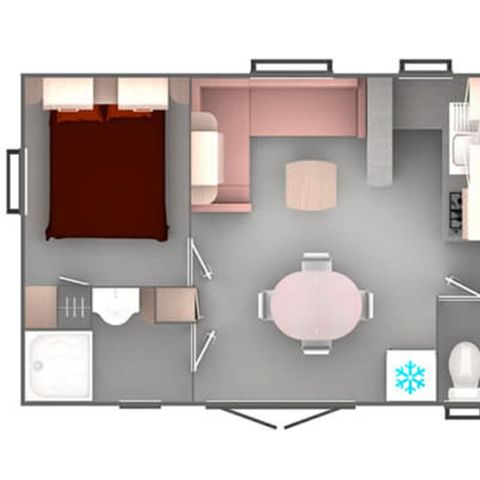 Cliquez pour découvrir toutes les photos de l'HÉBERGEMENT ! mobilhome - Les Embruns photo 2