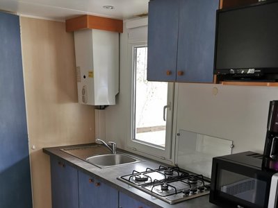 Cliquez pour découvrir toutes les photos de l'HÉBERGEMENT ! mobil-home - Le Barutel photo 3