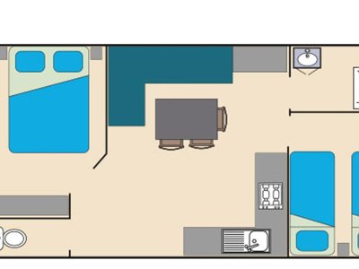 Cliquez pour découvrir toutes les photos de l'HÉBERGEMENT ! mobil-home - Dordogne Les Cinq Châteaux photo 2