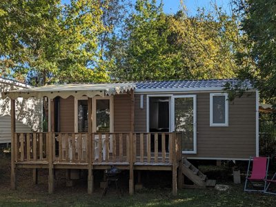 Cliquez pour découvrir toutes les photos de l'HÉBERGEMENT ! mobil-home - Dordogne Les Cinq Châteaux photo 8