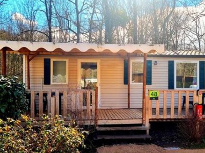 Cliquez pour découvrir toutes les photos de l'HÉBERGEMENT ! mobil-home - La Roucateille photo 2