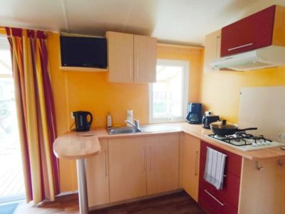Cliquez pour découvrir toutes les photos de l'HÉBERGEMENT ! mobil-home - La Roucateille photo 3