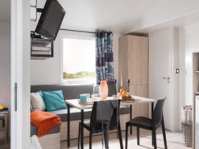 Cliquez pour découvrir toutes les photos de l'HÉBERGEMENT ! mobil-home - La Foret Stella Plage photo 2