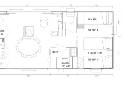 Cliquez pour découvrir toutes les photos de l'HÉBERGEMENT ! mobil-home - Les Couleurs De La Coubre photo 3